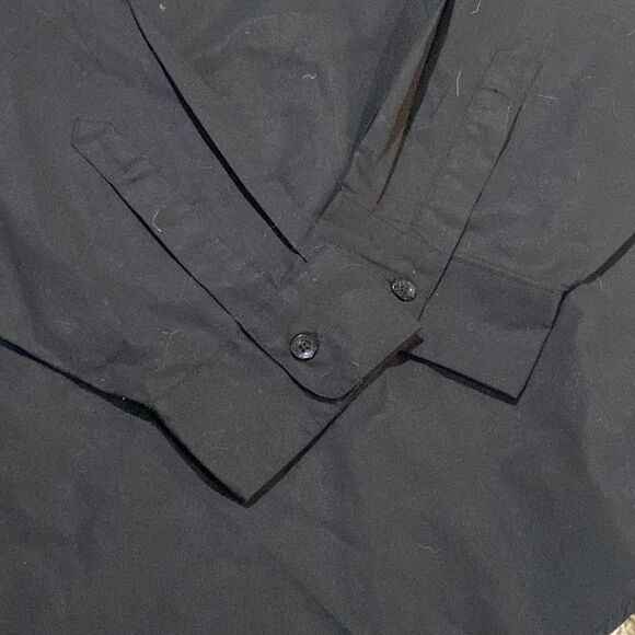 Vintage Quacker Factory Black Rhinestone Studded Western Rockabilly Shirt 3X - Picture 4 of 9